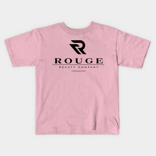 Rouge Beauty Company Kids T-Shirt by MindsparkCreative